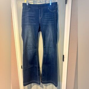 Boutique purchased boot cut pull on jeans